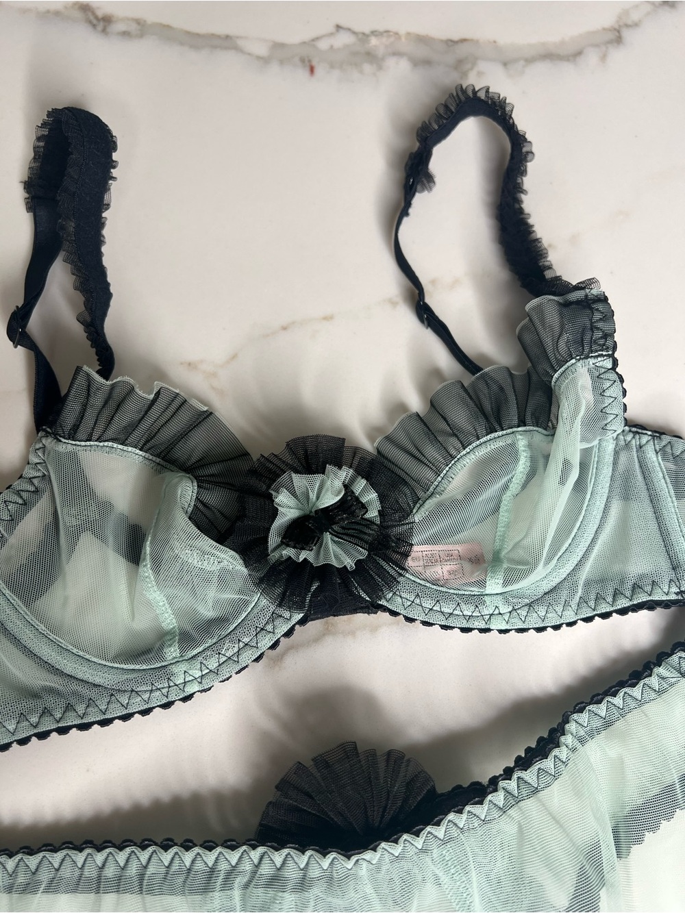 Agent Provocateur Bra and Panty set 32 A S Knickers Forever - Picture 3 of 8